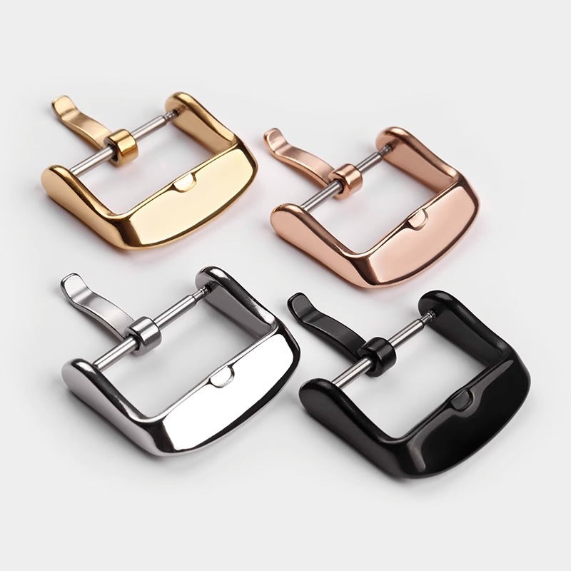 Rose Gold Stainless Steel Watch Buckle for 16mm-24mm