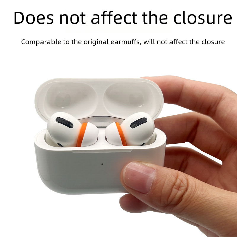 Silicone Memory Foam Ear Tips for AirPods Pro (Pair)