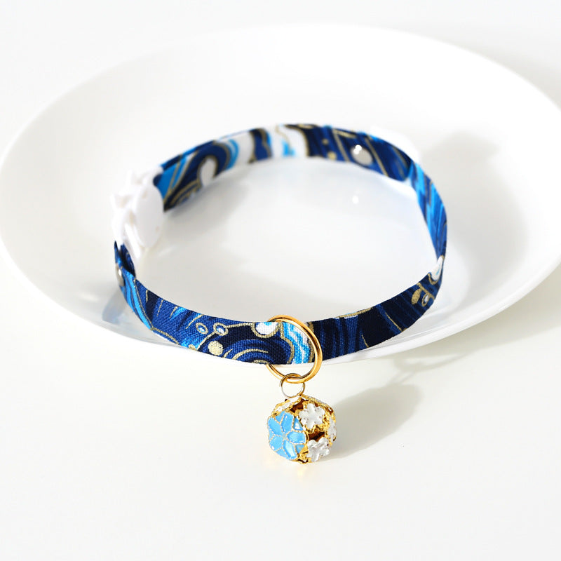 Adjustable Hollow Bell Collar for Pets