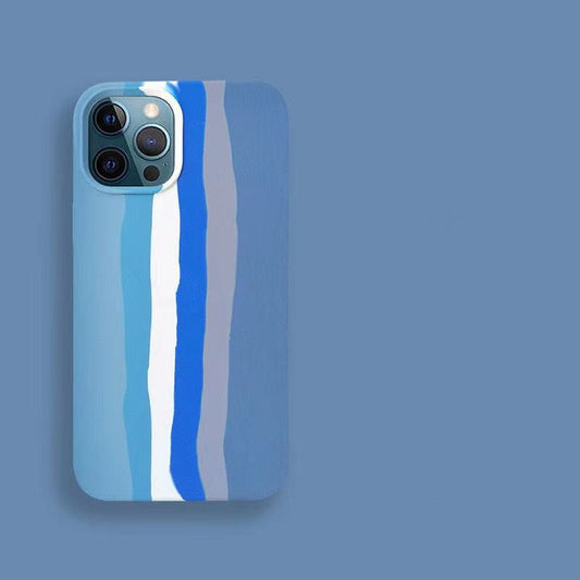 Rainbow Liquid Shell Phone Case for Apple iPhone 11