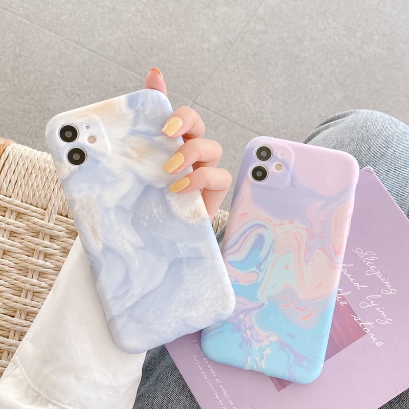 Watercolor Ink Painting Phone Case for Apple Devices