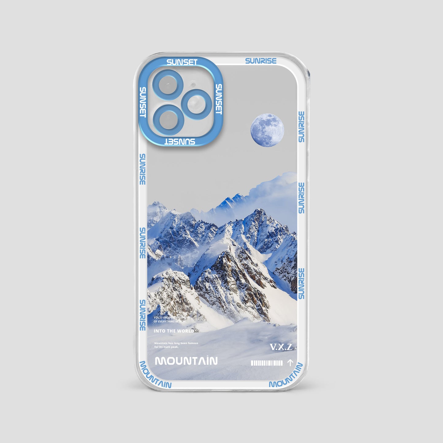 Snow Mountain Silicone Case for Mobile Phones