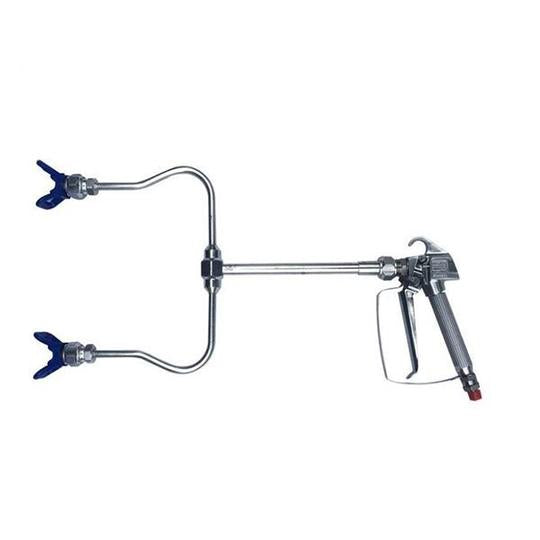 High-Pressure Airless Spray Gun with Extended Wand