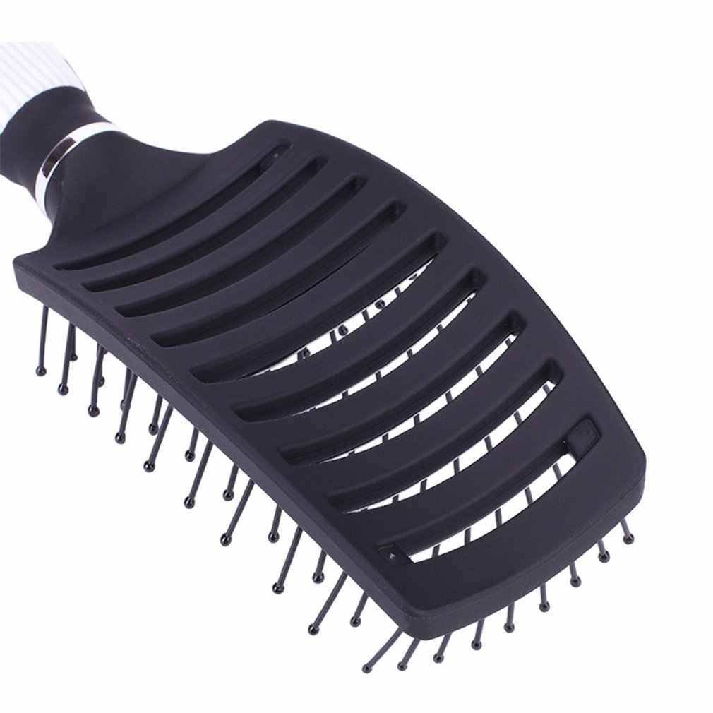 Wide-Tooth Detangling Massage Hair Comb for Smooth Hair