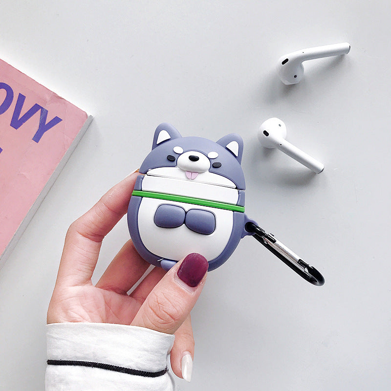Cute Shiba Inu Earphone Case - Bluetooth Protector