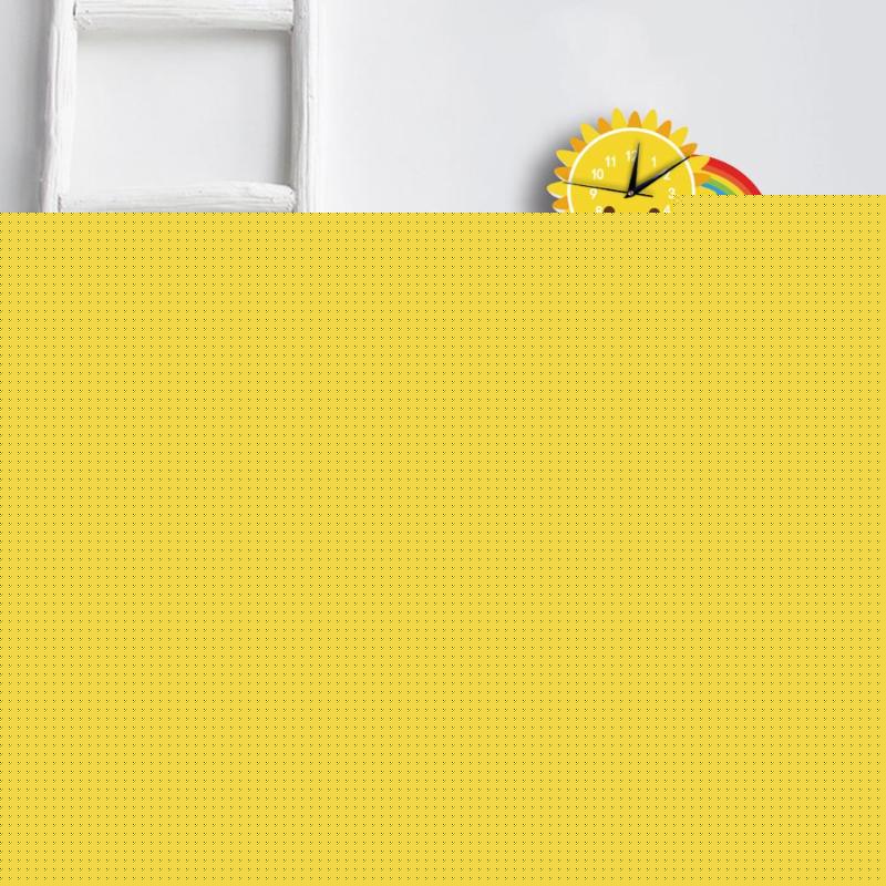 Creative Cartoon Wall Clock for Bedroom and Living Room