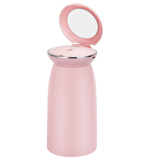 USB Mini Humidifier with Shell Flip Cover and Mirror