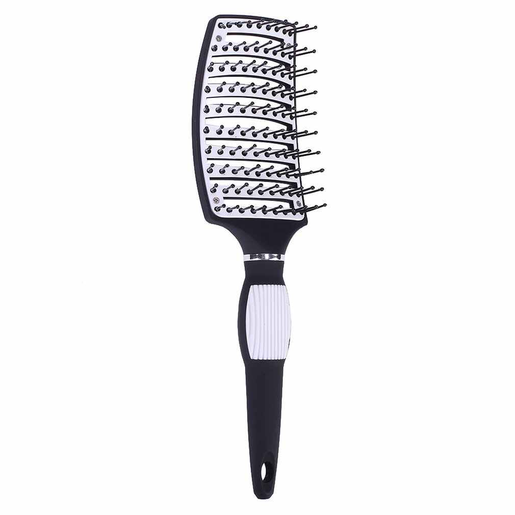 Wide-Tooth Detangling Massage Hair Comb for Smooth Hair