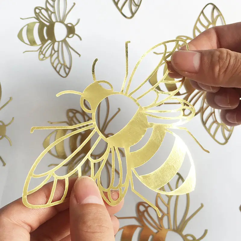 12pcs Removable Bee Wall Stickers for Home Decor