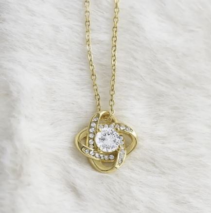 Four-Leaf Clover Eternal Love Pendant