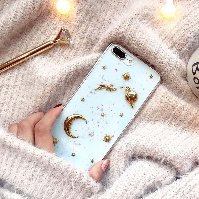 Electroplating Glitter Phone Case for Stylish Protection