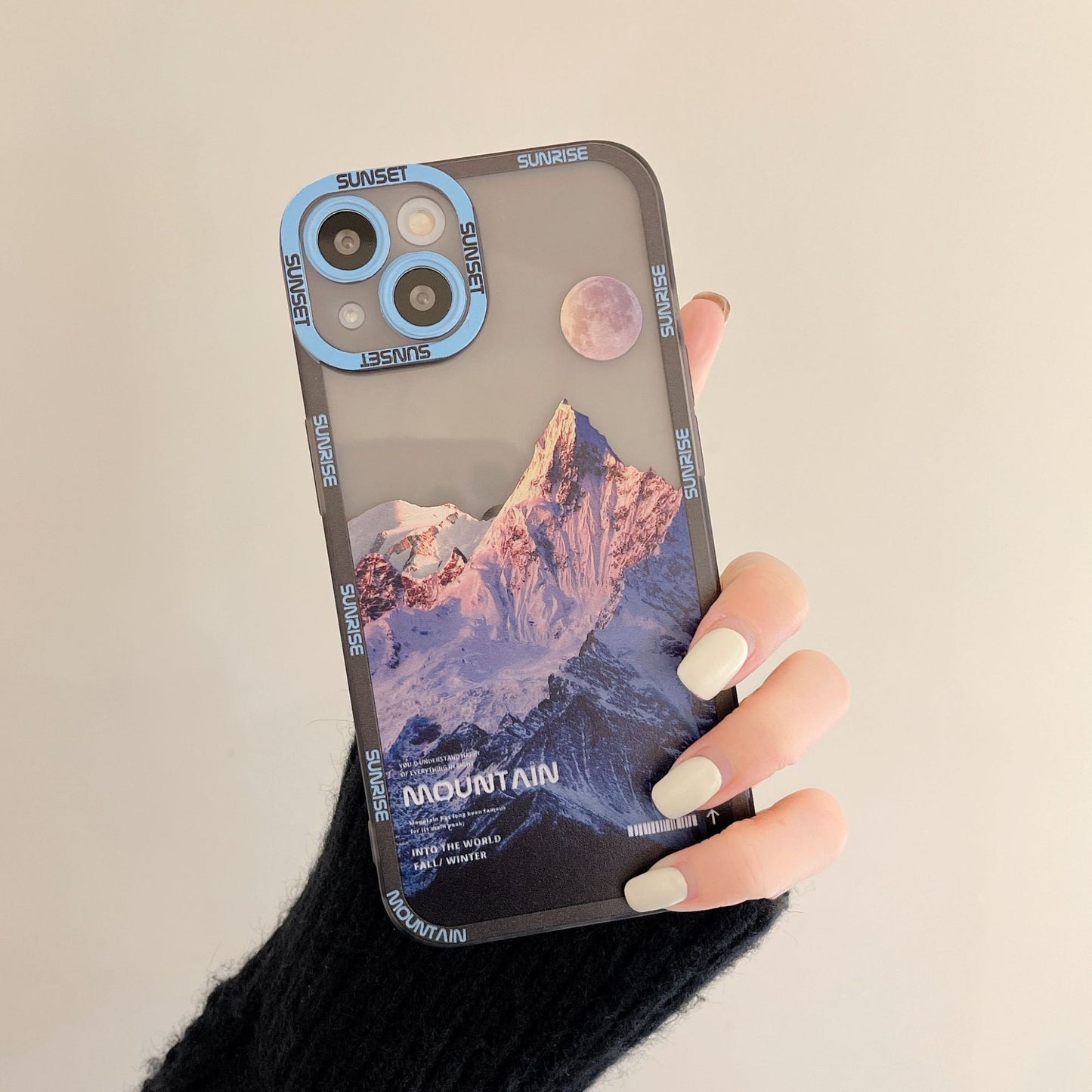 Snow Mountain Silicone Case for Mobile Phones