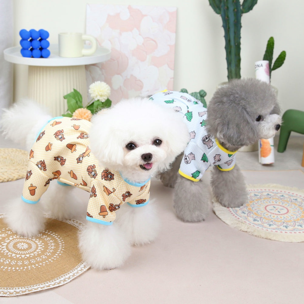 Casual Minimalist Print Clothes for Pets