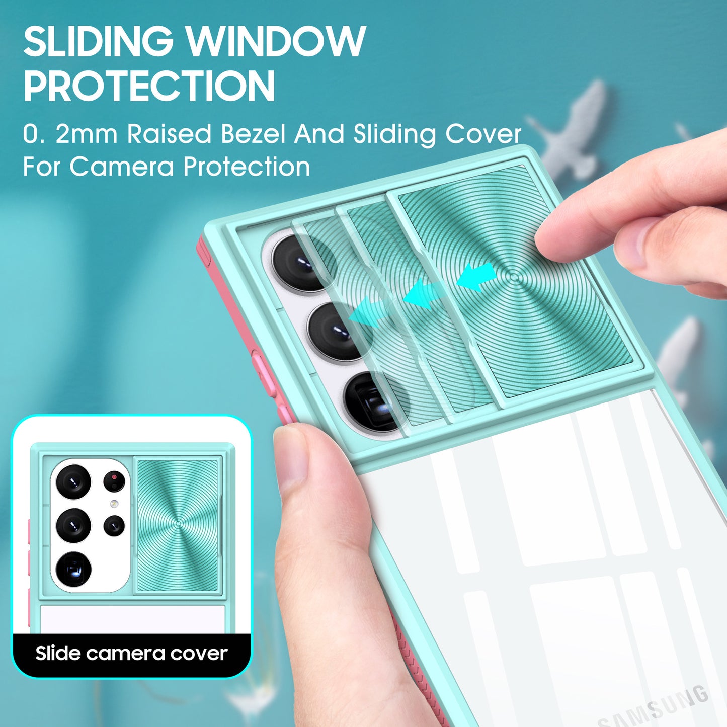Acrylic Protective Case for Samsung S24 Ultra & iPhone 14 Pro Max