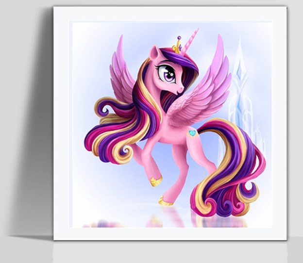 Diamond Painting My Little Pony for Kids' Room Decor