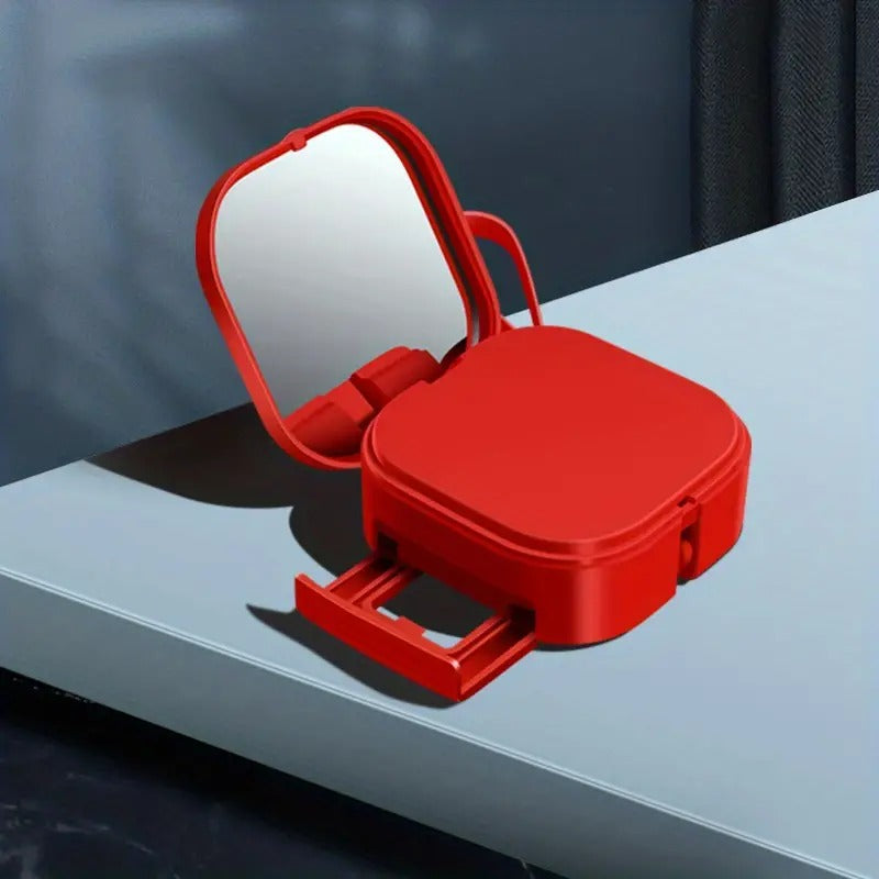 3-in-1 Retractable USB Data Cable with Phone Stand