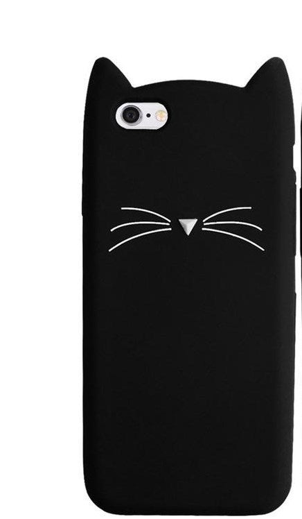 Cat Silicone Phone Case, Protective Cover for Phones