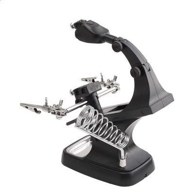 Magnifier 3X/4.5X Welding Desk with LED Alligator Clip